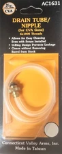 Muzzleloading Cleaning Tube w/  CVA 6x1mm Knurled Tightening Ring and "O" Ring