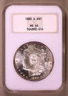 1880-S Morgan Dollar NGC Fatty MS64 ***RARE ORIGINAL FATTY HOLDER COIN***