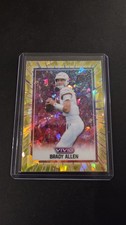 BRADY ALLEN Leaf Vivid Crystals AUTO #1/1 Louisville