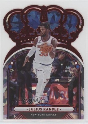 2022-23 Panini Crown Royale Red Crystal 6/49 Julius Randle #63 9ad