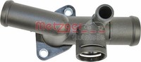 KÜHlmittelflansch Metzger 4010039 FÜR Audi VW Wasserflansch KÜHlwasserflansch