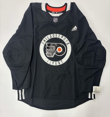 Philadelphia Flyers MiC Adidas Practice Jersey Black 54 NWT 