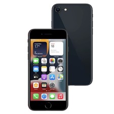 NEW Apple iPhone SE 3rd Gen 2022 64GB 5G Black SIM free Smartphone Pristine A++