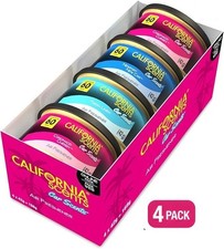 California Scents Car Air Fresheners Can Assorted Scents (Fresh Linen Coronado