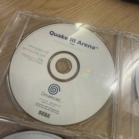 Sega Dreamcast White Label Bundle Games X4, Fighting Vipers 2, Quake 3, Virtua