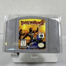 Dual Heroes 1 Nintendo 64 N64 Original Authentic Vintage Retro Tested Working!