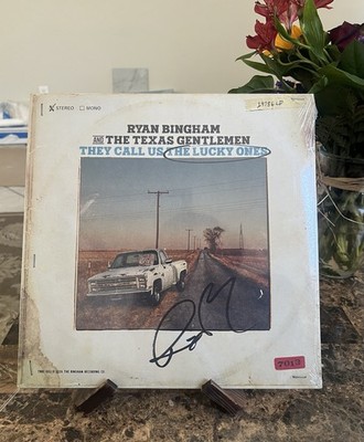Ryan Bingham They Call Us The Lucky Ones LP Signed Rust Vinyl - IN HAND