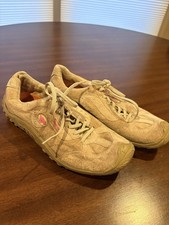 ROCKET DOG Vintage Y2K Retro Bling Logo Tan Suede Low Profile Comfort Sneakers