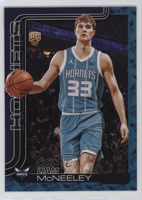 2025-26 Topps Team Color Border Liam McNeeley #229 Rookie RC 1h0p