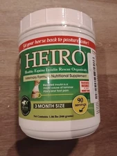 HEIRO ~ Equine Nutritional Supplement ~ 90 Servings / 3 Mos ~ 1.86 lbs ~ 07/2027