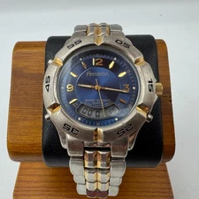 Armitron Watch Digital Analog Quartz Chronograph Water Resistant Silver