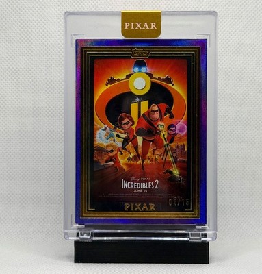 Incredibles 2 WA-20 04/15 Encased - Topps Pixar Gold 2025