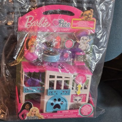 Barbie Pets Dreamhouse Playset 10-Pieces Dogs & More Mattel NEW Sealed