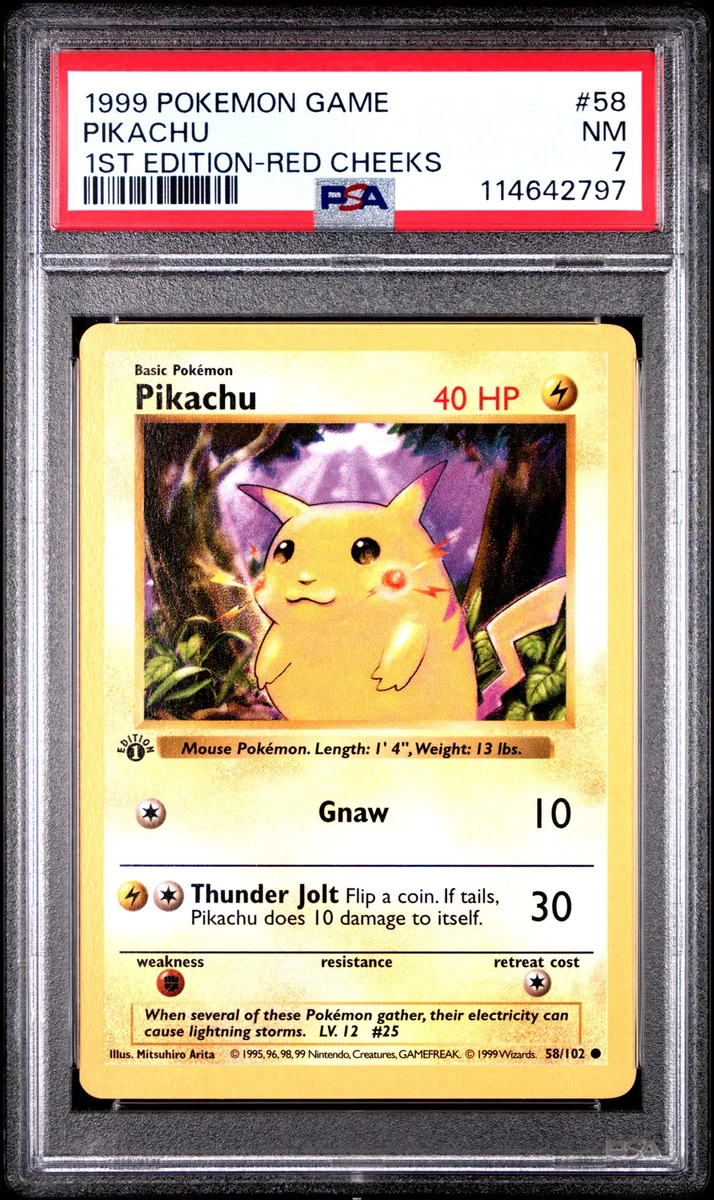 【POP101 PSA7】ピカチュウ アンリミ C コレクションX NM 7 Pokémon TCG 7 级皮卡丘个人收藏卡牌游戏卡| eBay
