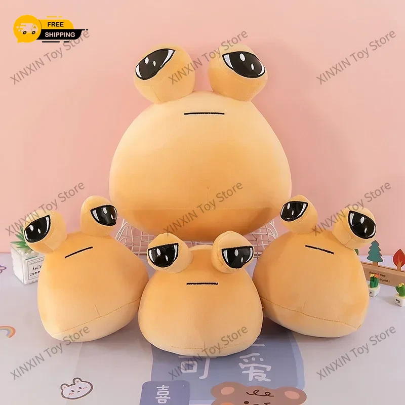 22/30/40/55Cm My Pet Alien Pou Big Size Plush Toy Kawaii Alien Pet Dolls Cute Po - Image 3 of 4
