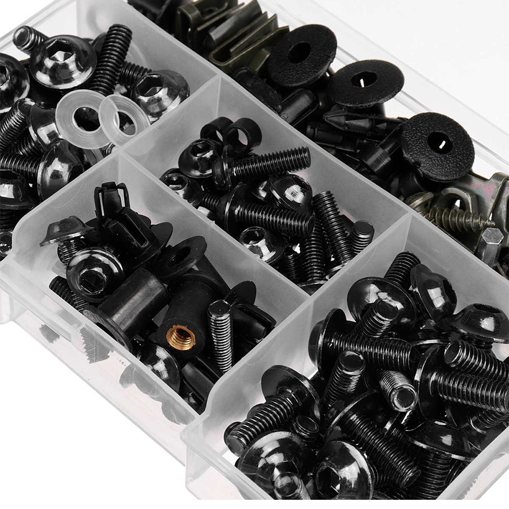 195PCS For Bandit Suzuki Hayabusa In Push Type Rivets Fastener Pin