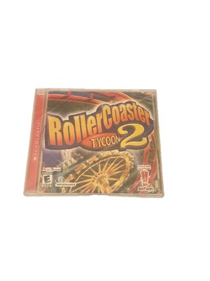 RollerCoaster Tycoon 2 Featuring Rides and Parks from Six Flags PC Game 2002