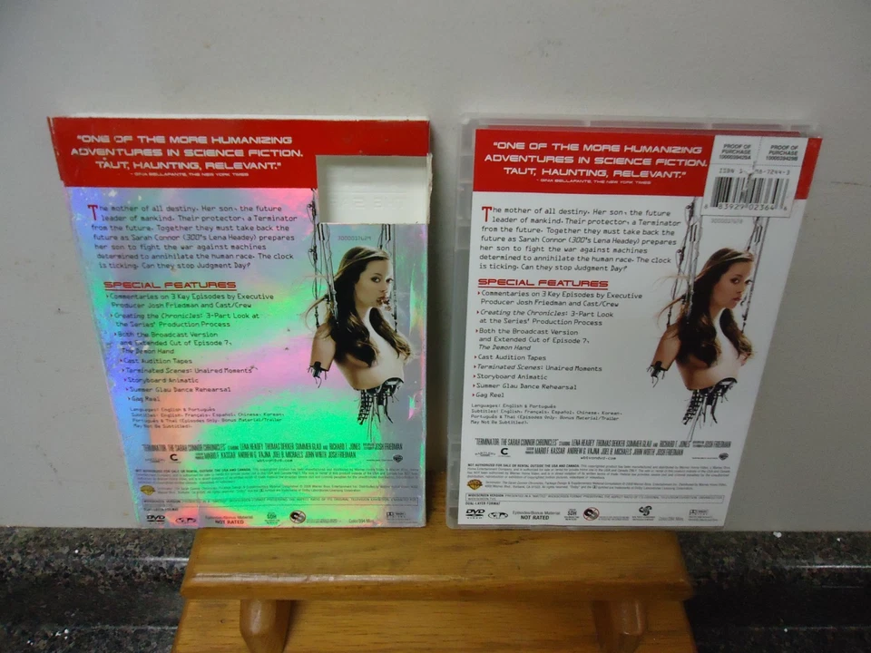 2 Terminator Movies & Sarah Connor Chronicles Complete 1st & 2nd Season! F/S! - Image 4 of 4