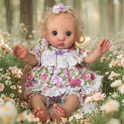 cosheng -16Inch Lifelike Reborn Baby Doll Elf Full Body Peeka Realistic Newbo...