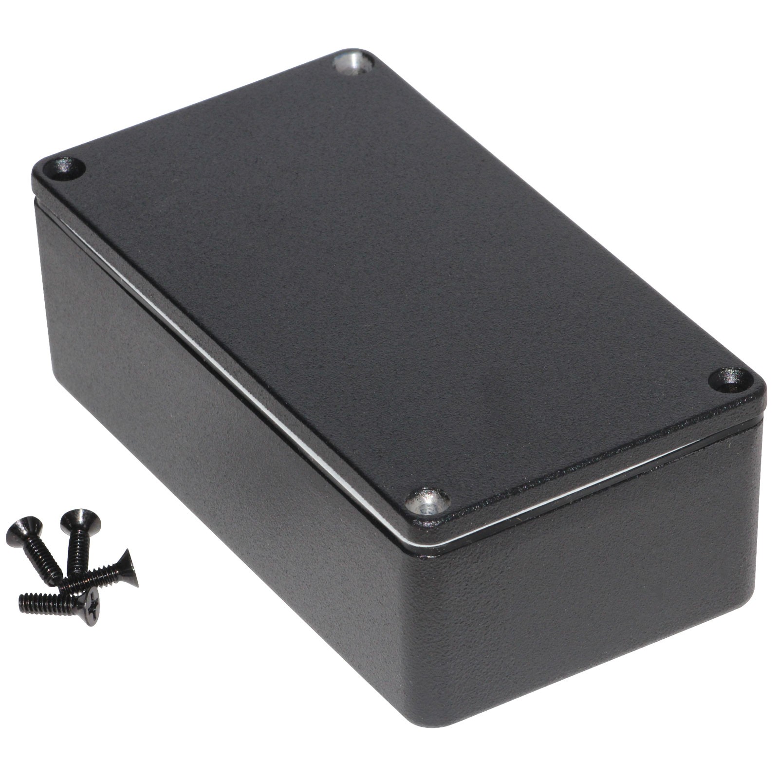 Hammond Watertight Diecast Enclosure Black (121 x 66 x 40mm)