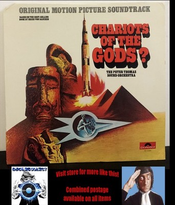 Chariots Of The Gods? (soundtrack) Peter Thomas - USA 1st press (1974)