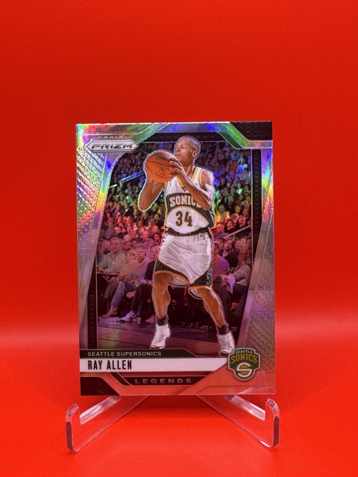 2024-25 Panini Prizm - Legends Ray Allen #300 Silver Prizm