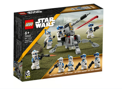 LEGO 75345 Star Wars 501st Clone Troopers Battle Pack NEU & OVP (RETIRED SET)