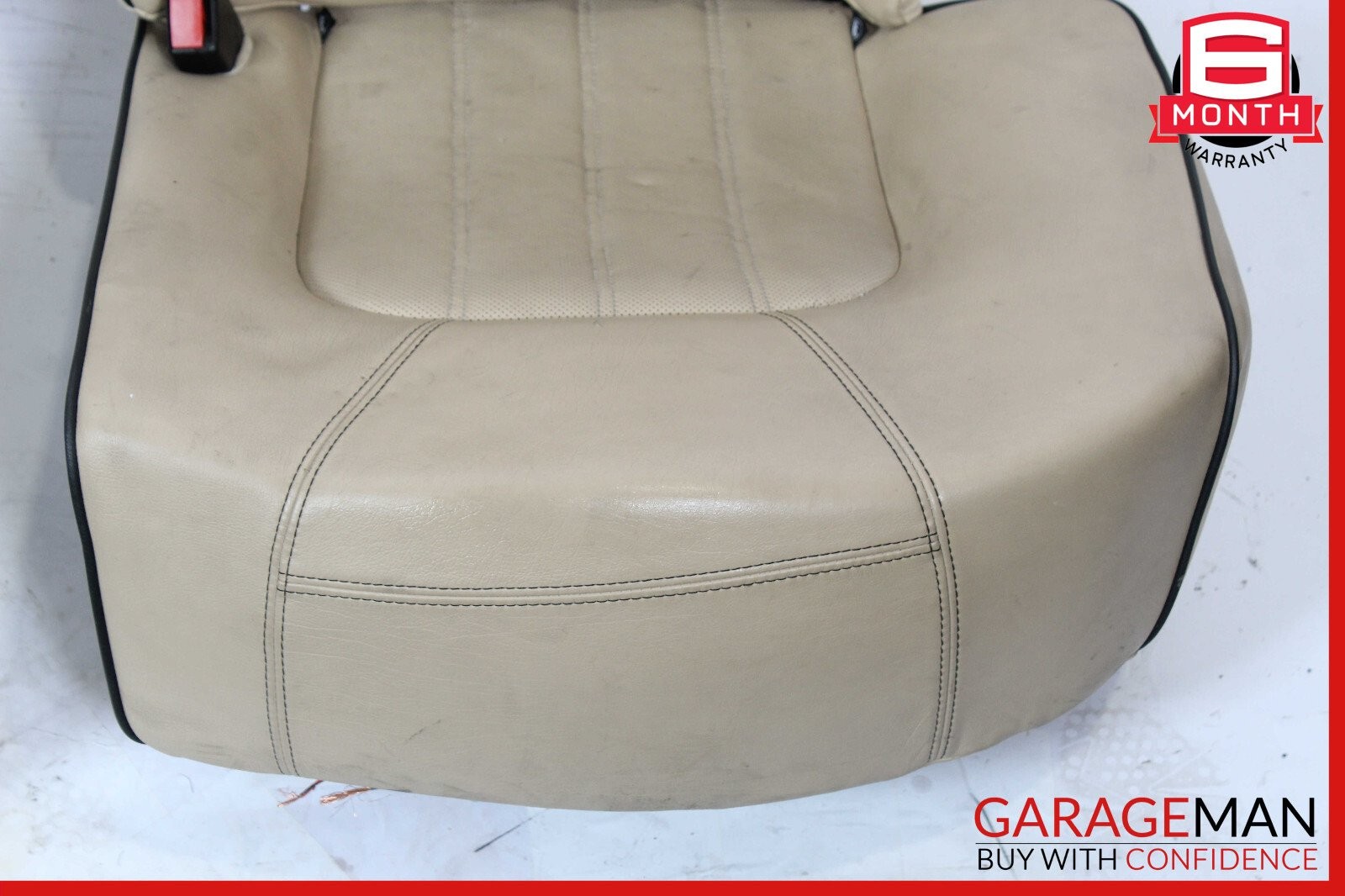 09-13 Maserati Quattroporte Rear Right & Left Complete Seat Cushion Assembly