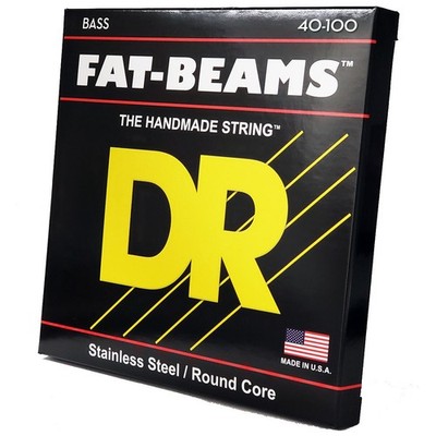 Saiten E-Bass DR Strings Fat-Beams FB-40 .040-100 Bass Saiten NEU