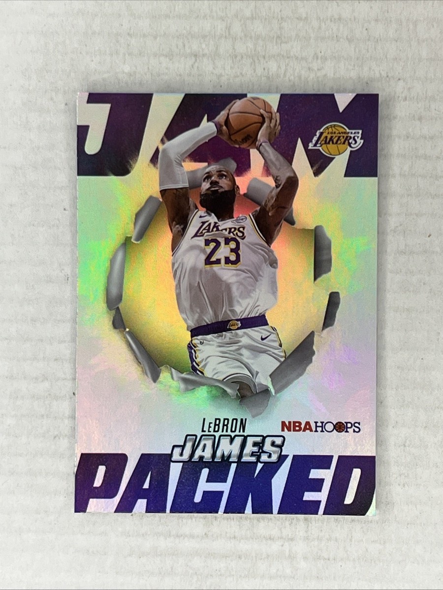 2025-26 NBA Hoops Holo Foil JAM PACKED LeBron James #JP-4 | eBay