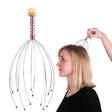 Head Massager Therapy Stainless Wire Hand Hel...
