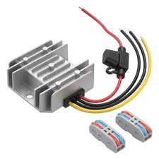 DC 12V Step Up to DC 24V 3A 72W Converter DC Voltage Regulator Booster with Fuse