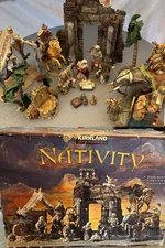 VINTAGE Kirkland Nativity Creche de Noel #790605 Costco Christmas-Read + Videos