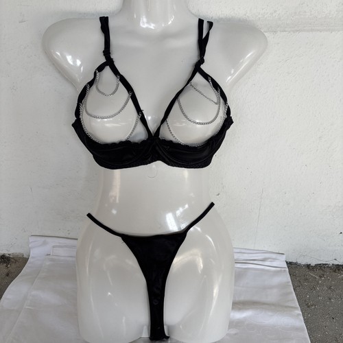 BH Hebe Mit Kette Und String 36 C Cup - Bild 1 von 3