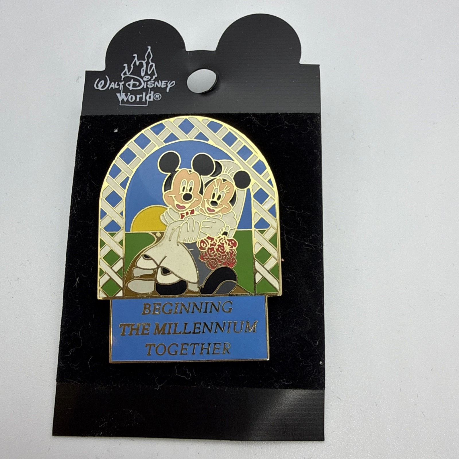 Pin 2255 WDW Beginning the Millennium Together Mickey & Minnie Weeding DISNEY