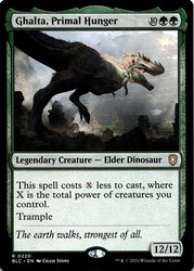 Ghalta, Primal Hunger - Bloomburrow Commander #220/356