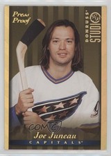 1997-98 Donruss Studio Gold Press Proof /250 Joe Juneau #68 0c3