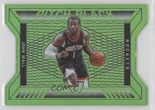 2020-21 Panini Obsidian Pitch Black Electric Etch Green Flood John Wall #10 0r5l