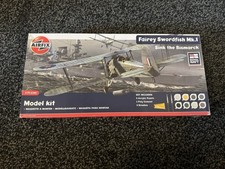 Airfix 1/72 Fairey Swordfish MK.I Sink The Bismarck Model Kit A50133