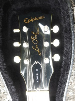 Electric Guitar Epiphone by Gibson Les Paul Special TV Yellow 2006