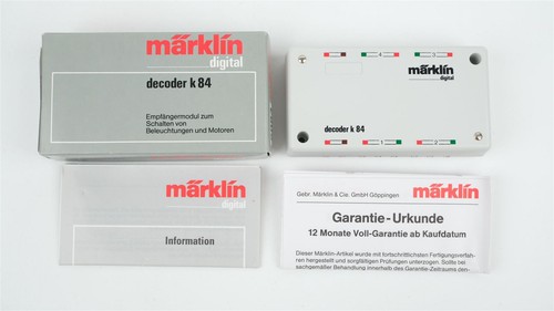 Märklin 6084 decodificador k 84 (en embalaje original gris) | Condition: Gebraucht