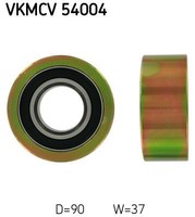 SKF Umlenk-/FüHrungsrolle, Keilrippenriemen Vkmcv 54004