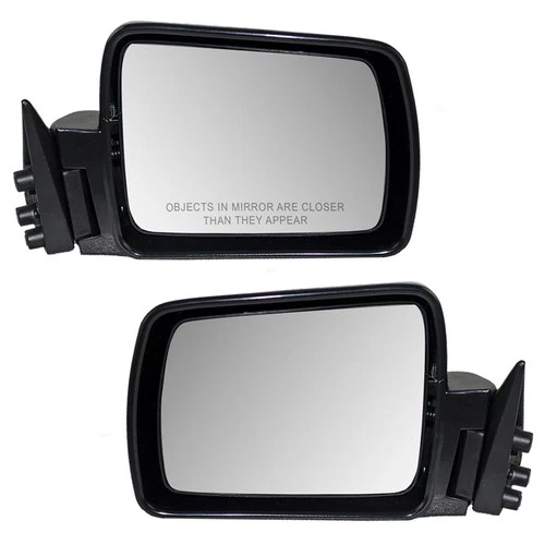 For 1984-1996 Cherokee Manual Mirror Set 55034131 1986-1992 Comanche CH1320122