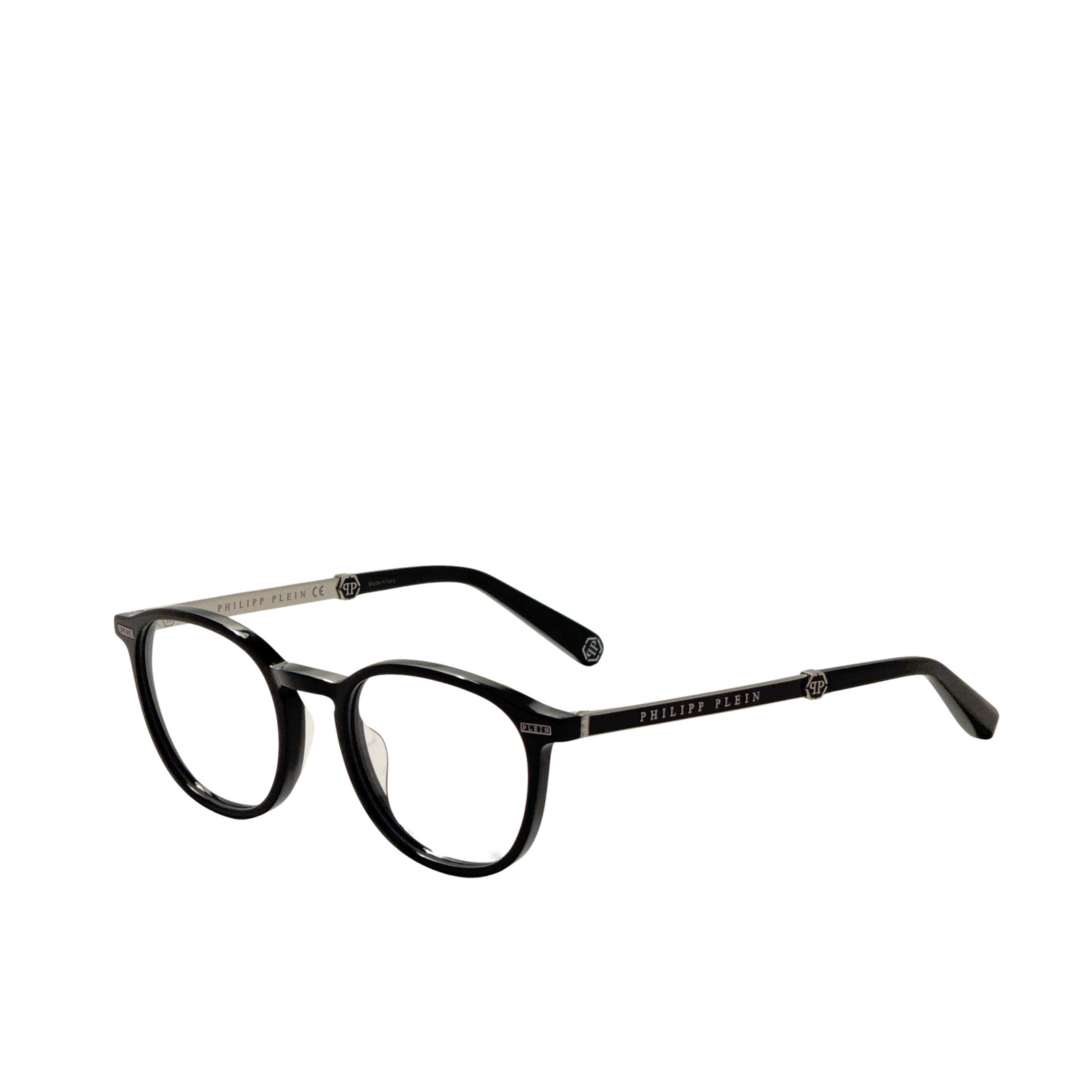 Philipp Plein Mens 51mm Shiny Black Opticals VPP057M510700 24390₽