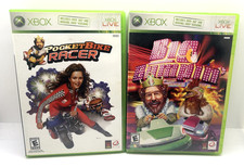 Xbox 360 Big Bumpin'  Pocket Bike Racer Burger King Games Bundle -CIB Free Ship