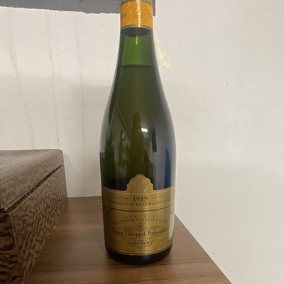 Veuve Clicquot Ponsardin Champagne Millennium Reserved Cuvée 1989 750ml 10,1-15%
