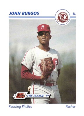 1991 Line Drive AA #505 John Burgos