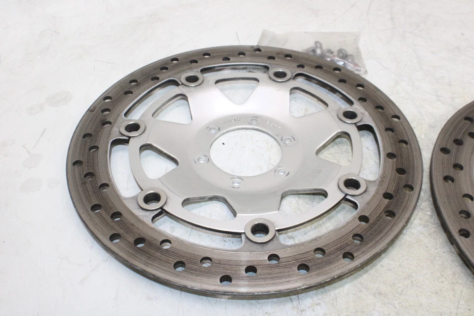 01-10 DISCOS ROTORES DE FREIO DIANTEIRO ESQUERDO DIREITO HONDA GOLDWING 1800 GL1800 FABRICANTE DE EQUIPAMENTO ORIGINAL - Imagem 2 de 4