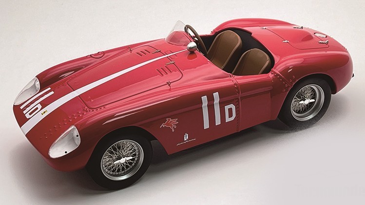Modellino auto scala 1:18 Tecnomodel FERRARI 500 MONDIAL NEUMANN modellismo
