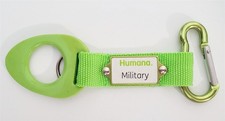Humana Military Green Keychain And Carbiner Military
